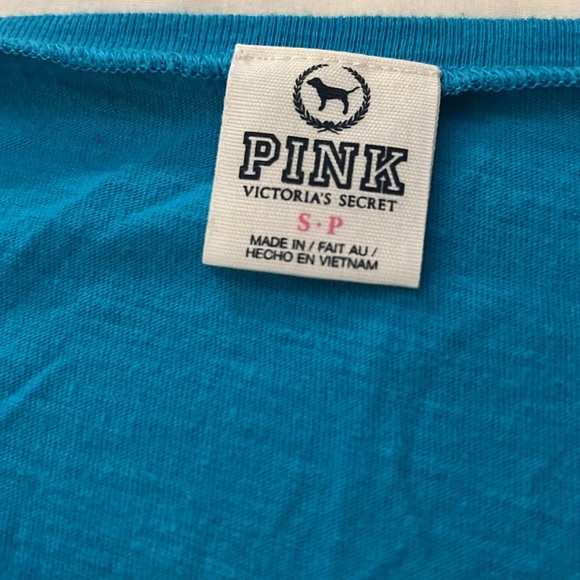 VS Pink oversized v-neck tee - Picture 2 of 4